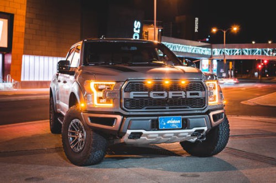 A modern Ford pickup.
